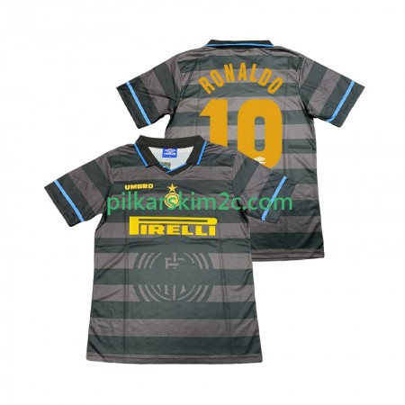 Koszulka Inter Mediolan Ronaldo 10 Retro Trzeciej 1997 1998 Koszulki Piłkarskie